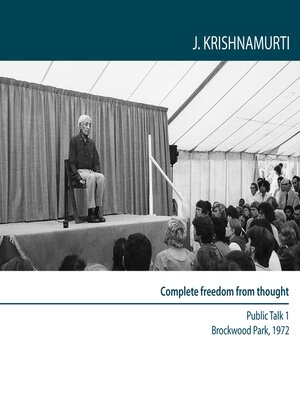cover image of Complete Freedom From Thought
